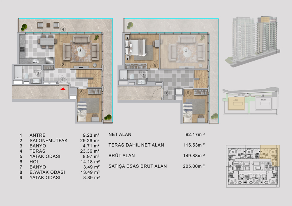 Tip 4 (3+1 Penthouse)